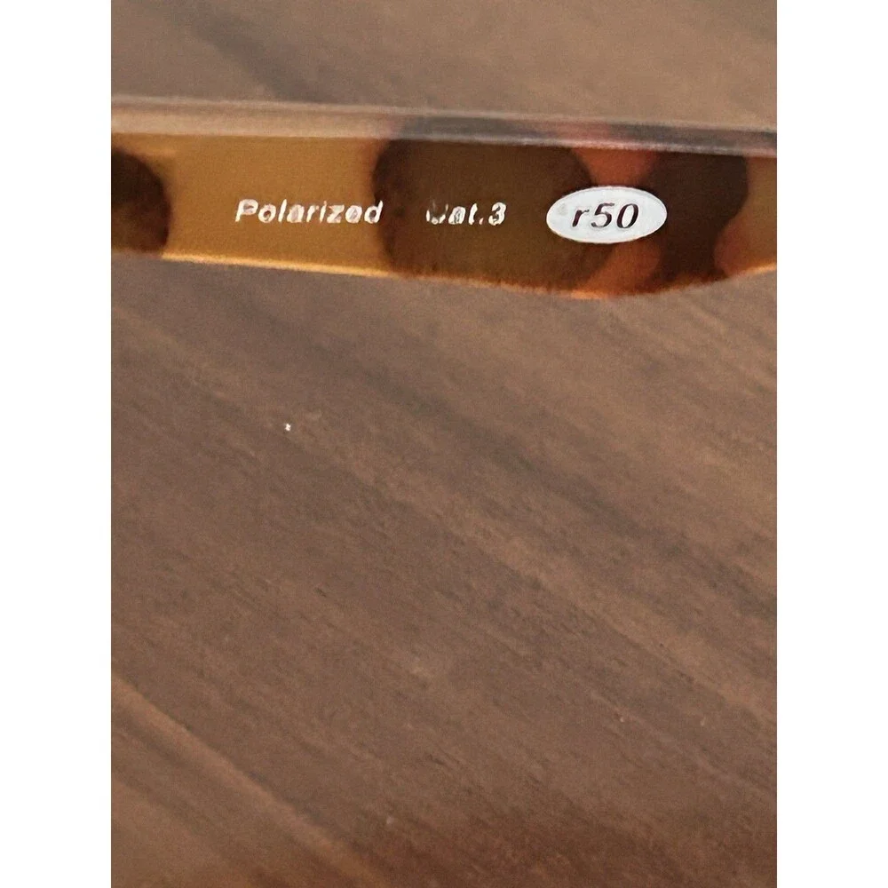 Foster Grant sunglasses SR0624 Polarized Rectangle Tortoise Brown Gray Cat.3 r50